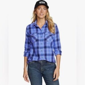 Eddie Bauer Firelight Flannel Shirt Button Down Shirt 2X